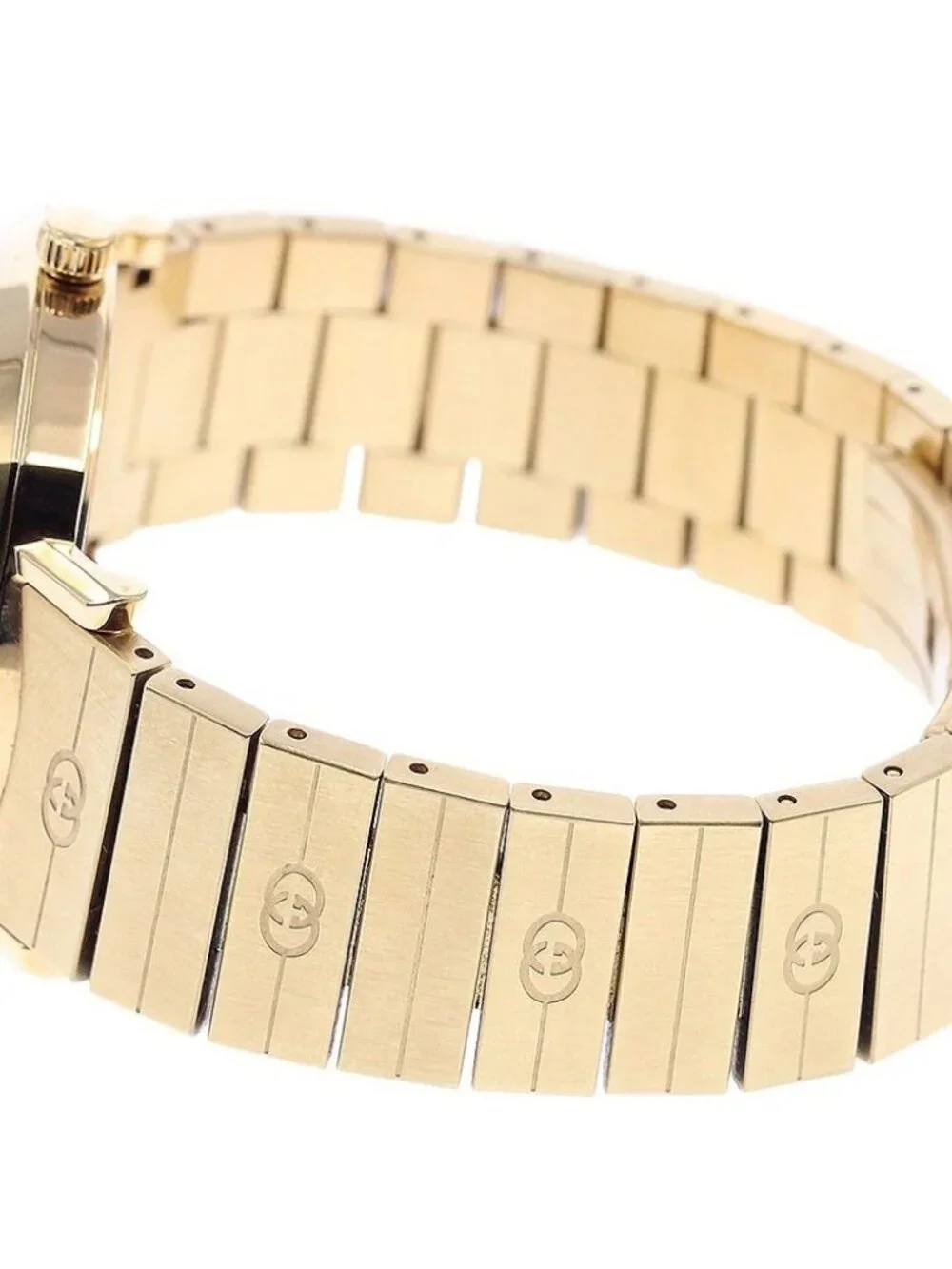 GUCCI Grip watch 157.4/YA157403 Date white Dial Quartz Boy's Watch